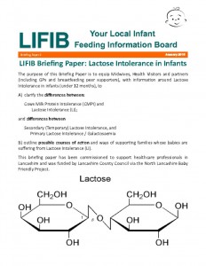 thumbnail of Lactose Intolerance Briefing Paper Jan 2015 V2